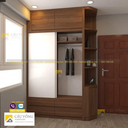 Tủ áo cánh lùa TA33